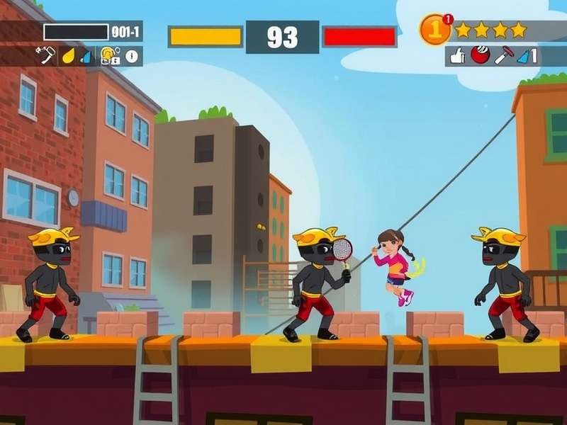 Slum Dunk Dominators Gameplay Screenshot